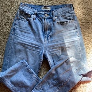 Madewell perfect vintage cropped jeans